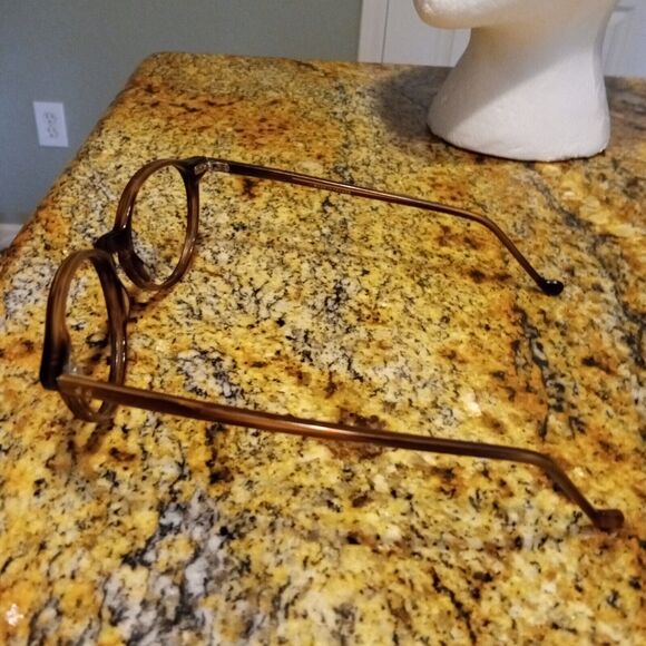 Rare Jean Lafont Jupiter 50 5034 Brown Glasses Frames France - Picture 4 of 11